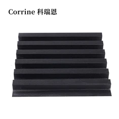 160 mmx24 mm WPC Panel de pared de tablero ranurado