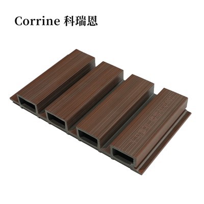 Panel de rejilla de madera compuesta WPC Divisor exterior